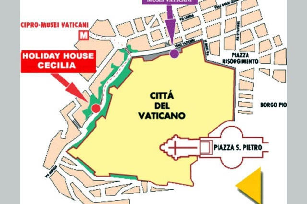 Garden Flat By Vatican Walls Rom Eksteriør billede